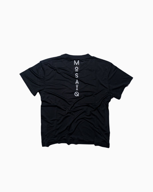 T-shirt running Mosaïq - Noir