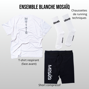 Ensemble Mosaïq Blanc