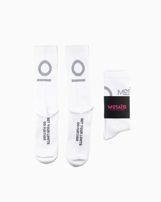 Chaussettes de Running - Blanc