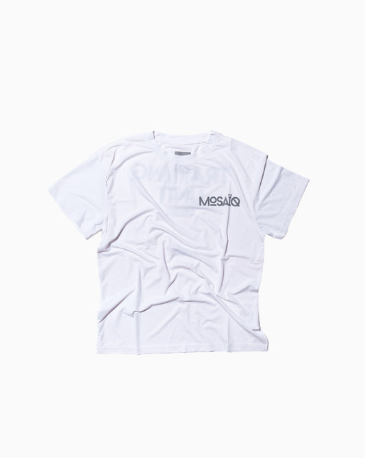 T-shirt running Mosaïq – Training Unit - Blanc