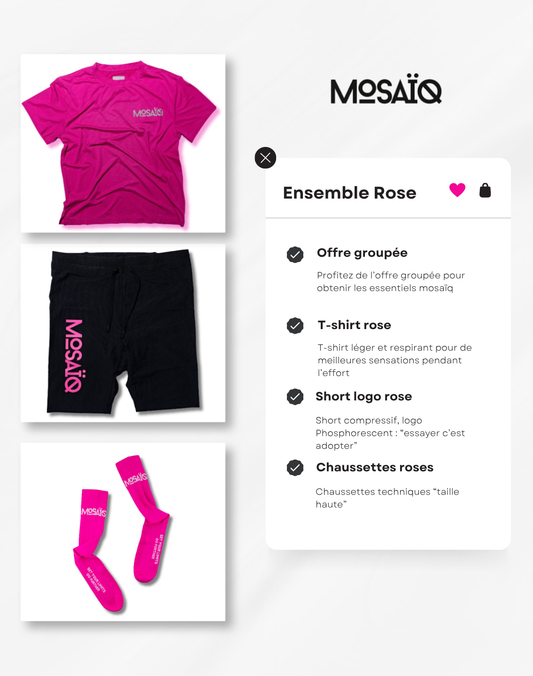 Ensemble rose