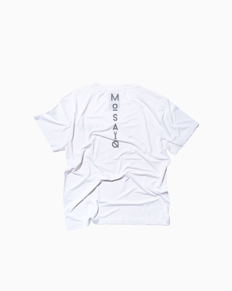 T-shirt running Mosaïq - Blanc