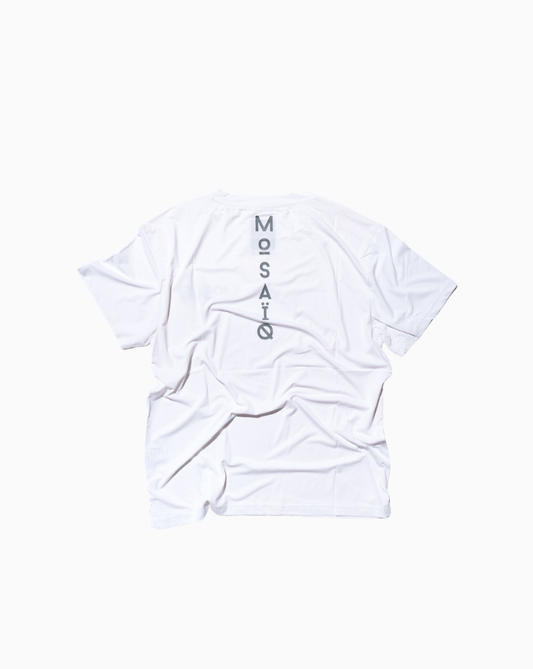 T-shirt running Mosaïq - Blanc