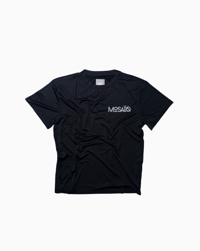 T-shirt running Mosaïq – Training Unit - Noir