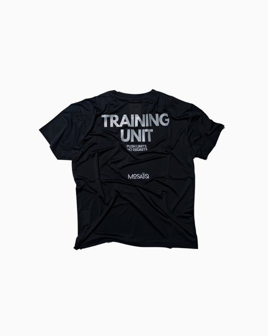 T-shirt running Mosaïq – Training Unit - Noir