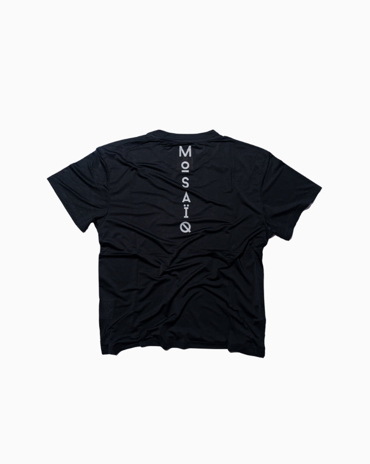 T-shirt running Mosaïq - Noir