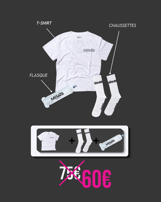 offre groupée entièrement blanche