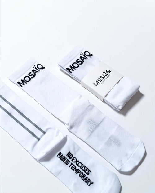 Chaussettes de Running - Blanc