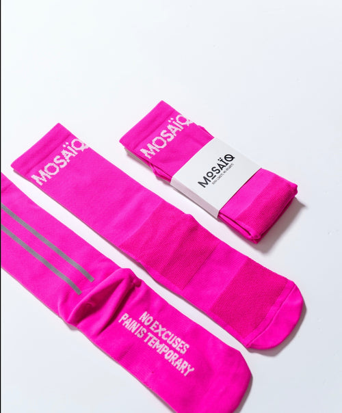 Chaussettes de Running - Rose
