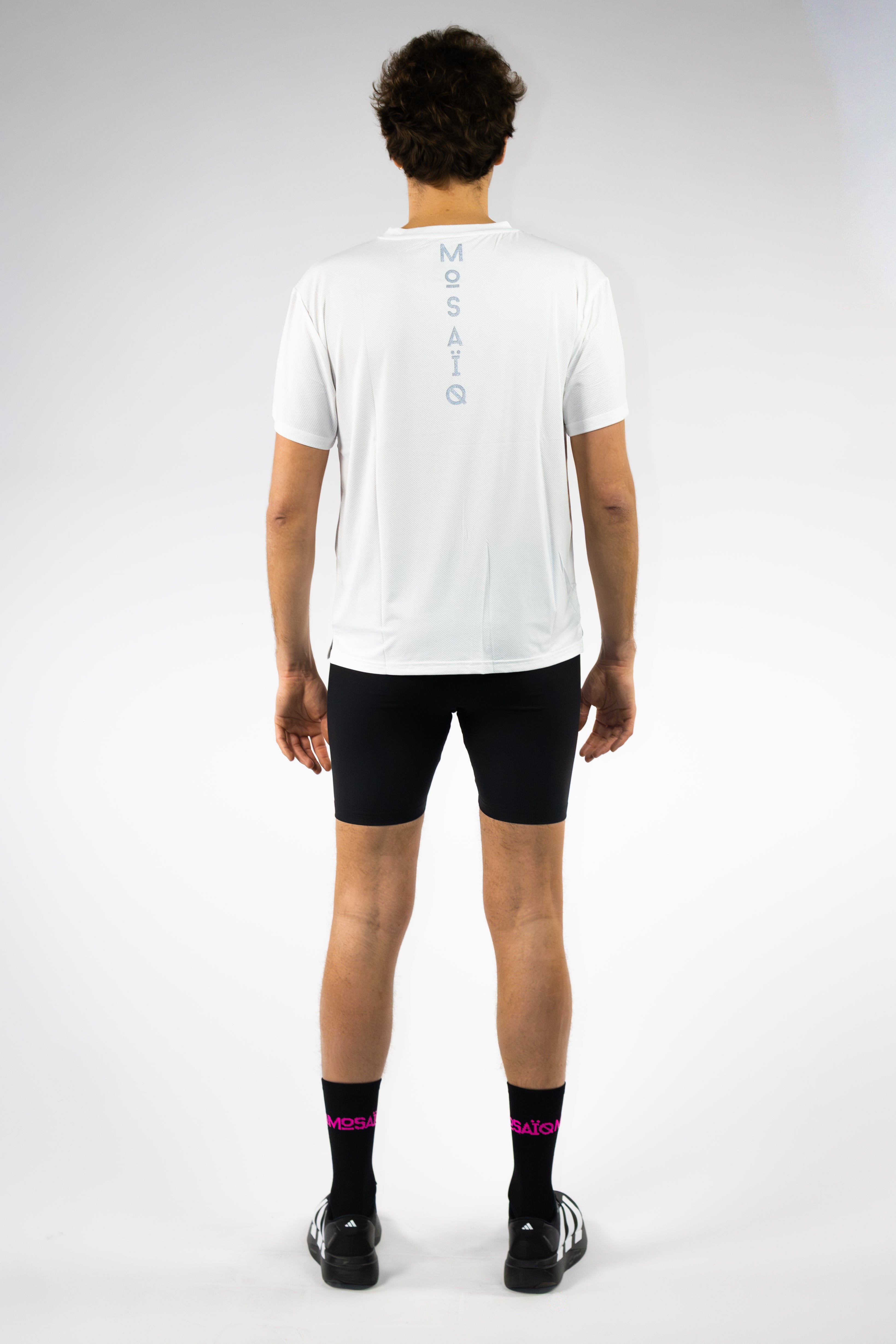 T-shirt running Mosaïq - Blanc