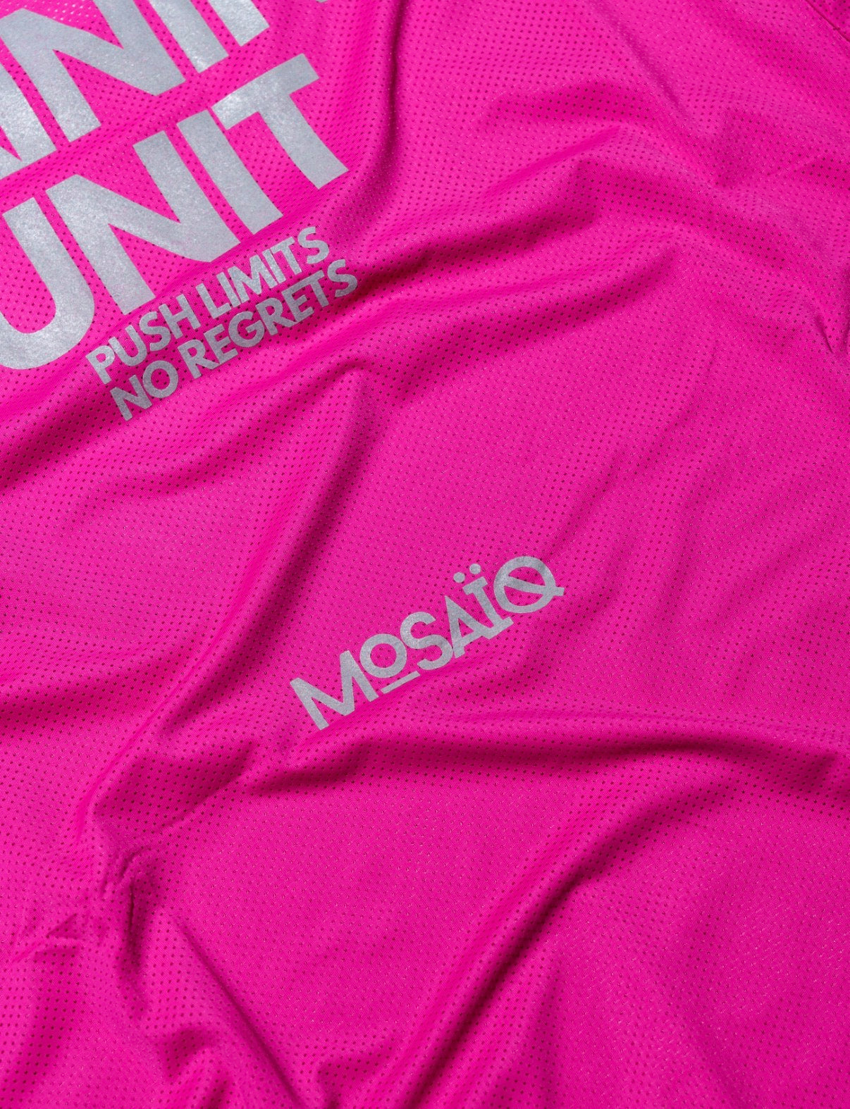 T-shirt running Mosaïq – Training Unit - Rose