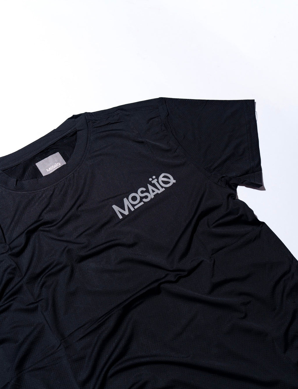 T-shirt running Mosaïq – Training Unit - Noir