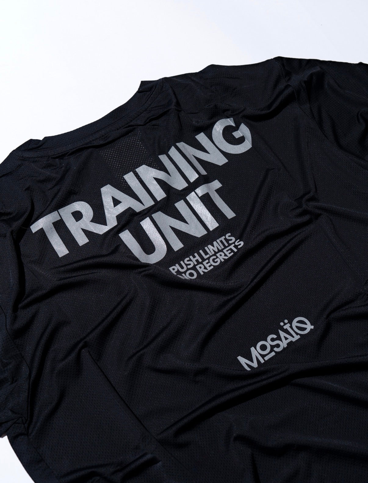 T-shirt running Mosaïq – Training Unit - Noir