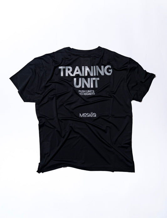 T-shirt running Mosaïq – Training Unit - Noir