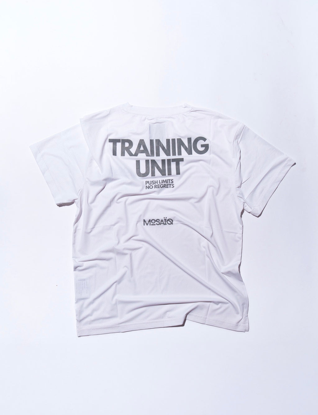T-shirt running Mosaïq – Training Unit - Blanc